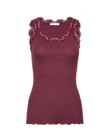 Rosemunde Iconic silk top 093 Windsor wine