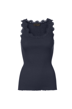 Rosemunde Iconic silk top 135 Navy