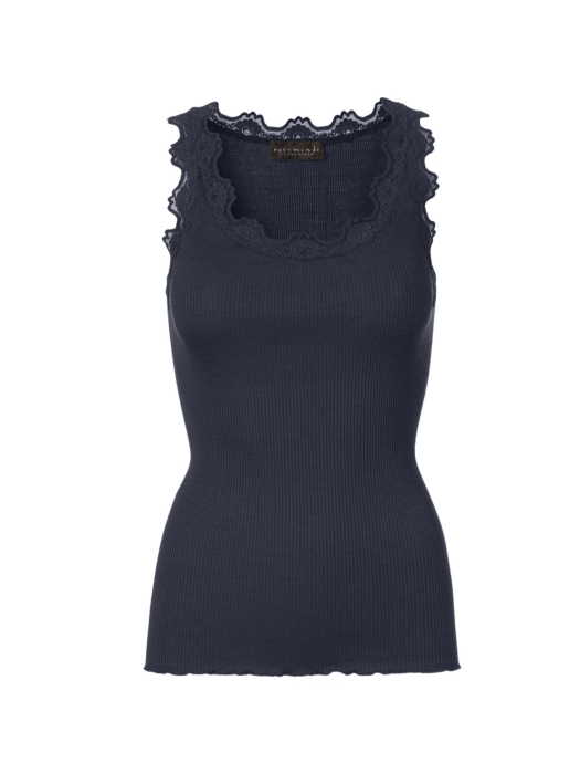 Rosemunde Iconic silk top 135 Navy