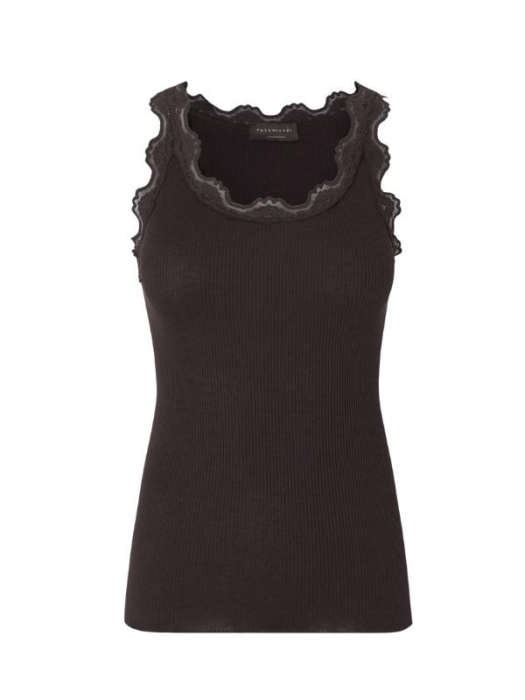 Rosemunde Iconic silk top 856 Mole