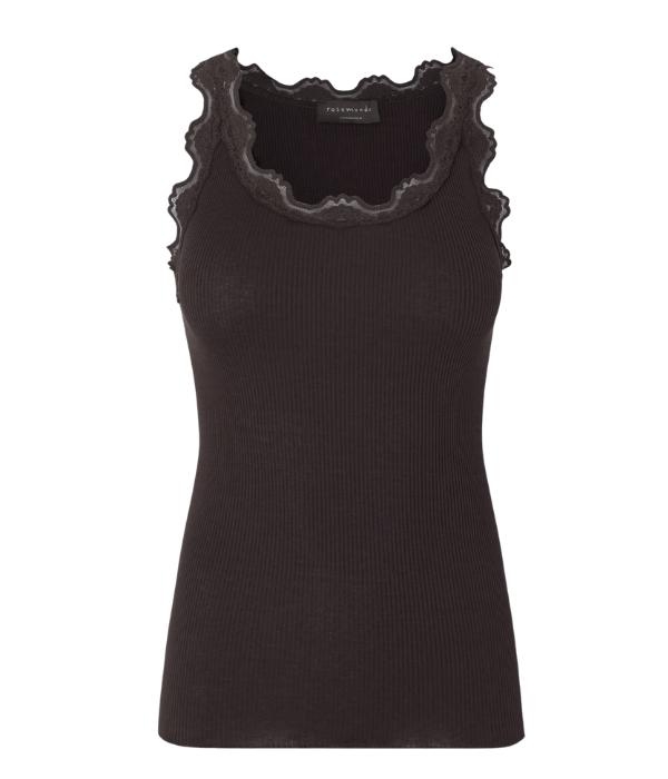 Rosemunde Iconic silk top 856 Mole