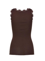 Rosemunde Iconic silk top 856 Mole