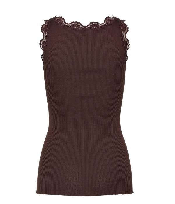 Rosemunde Iconic silk top 856 Mole