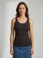 Rosemunde Iconic silk top 856 Mole