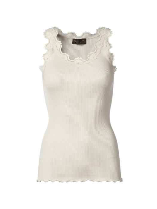 Rosemunde Iconic silk top 050 Soft powder