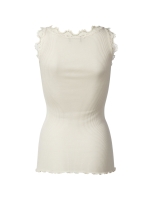 Rosemunde Iconic silk top 050 Soft powder