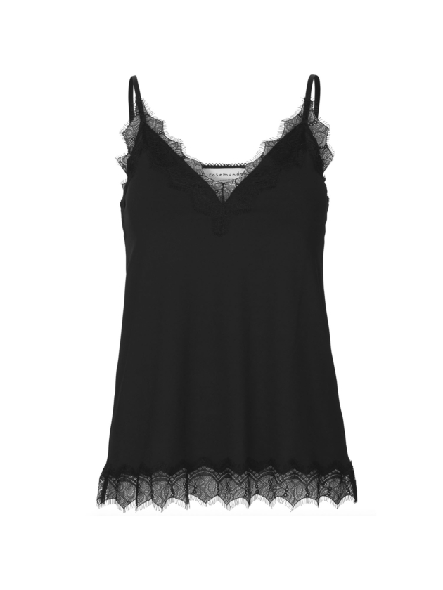 Rosemunde top 010 Black