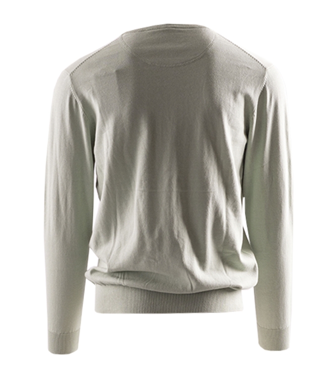 Scotland Blue Vince V-neck Pullover Flatknit