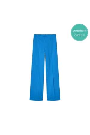 Summum Woman Trousers tencel 443 Azure