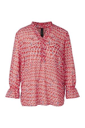 MarcCain Additions Bluse 271 Fire Red