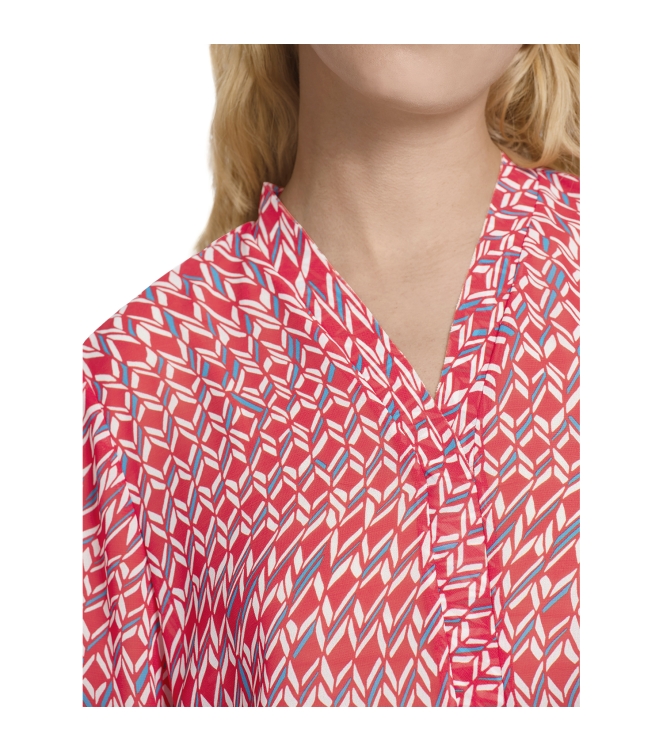MarcCain Additions Bluse 271 Fire Red