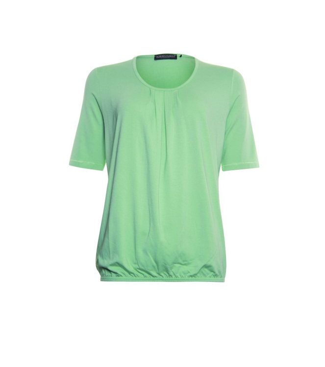 Sarto Fashion Blouson t-shirt with o-neck d655 green