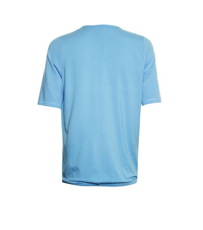 Sarto Fashion Blouson t-shirt with o-neck d734 blue
