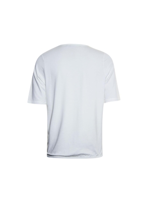 Sarto Fashion Blouson t-shirt with o-neck d017 off white