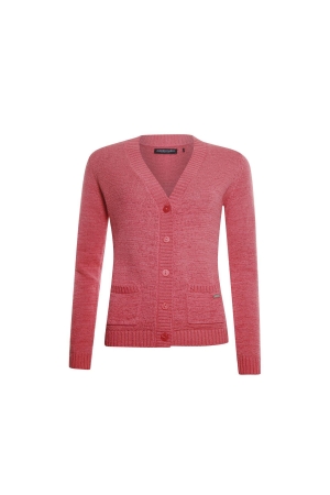 Sarto Fashion Cardigan v-neck d232 red