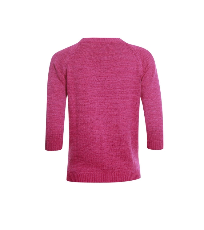 Sarto Fashion Pullover o-neck 3/4 sleeves d938 pink