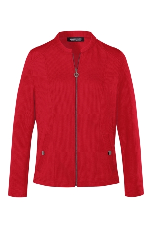 Frank Walder NOSJacke red print