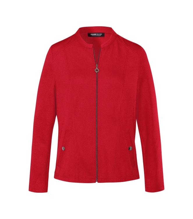 Frank Walder NOSJacke red print