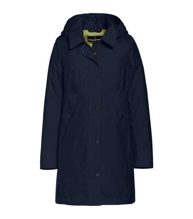 Creenstone Technical lightweight mac coat 6850 Ink Blue