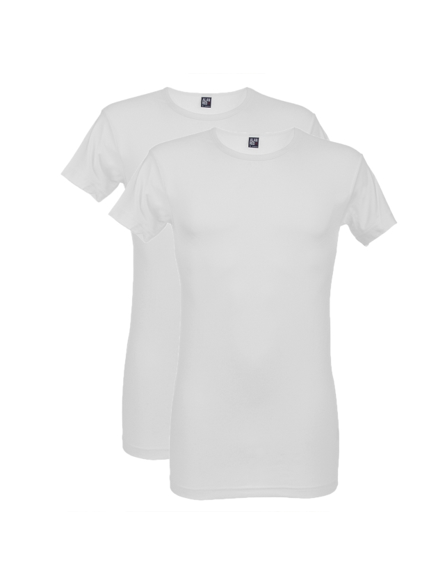 Alan Red t-shirt+stretch Wit