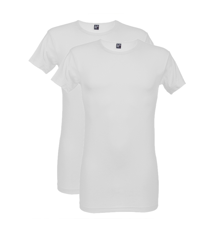 Alan Red t-shirt+stretch Wit