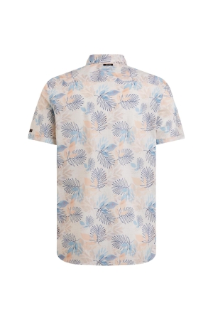 Vanguard Short Sleeve Shirt Print on fine p 7157 Coconut Milk
