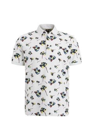 Vanguard Short sleeve polo pique stretch ao Bright White