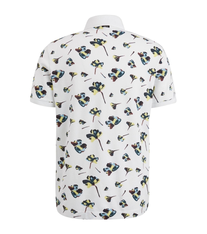Vanguard Short sleeve polo pique stretch ao Bright White