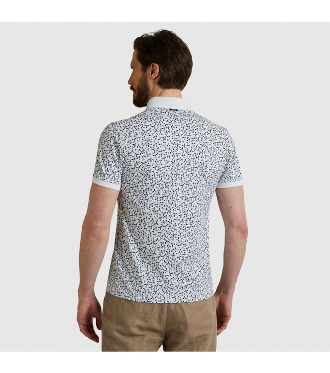Vanguard Short sleeve polo mercerized jerse Bright White