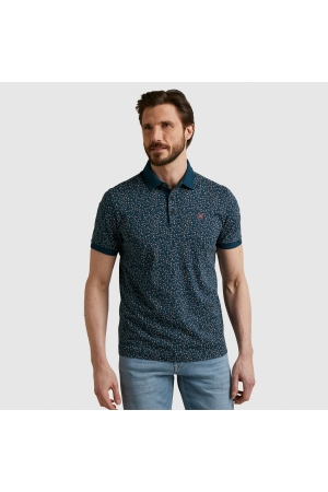 Vanguard Short sleeve polo mercerized jerse Blue Wing Teal
