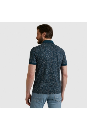 Vanguard Short sleeve polo mercerized jerse Blue Wing Teal