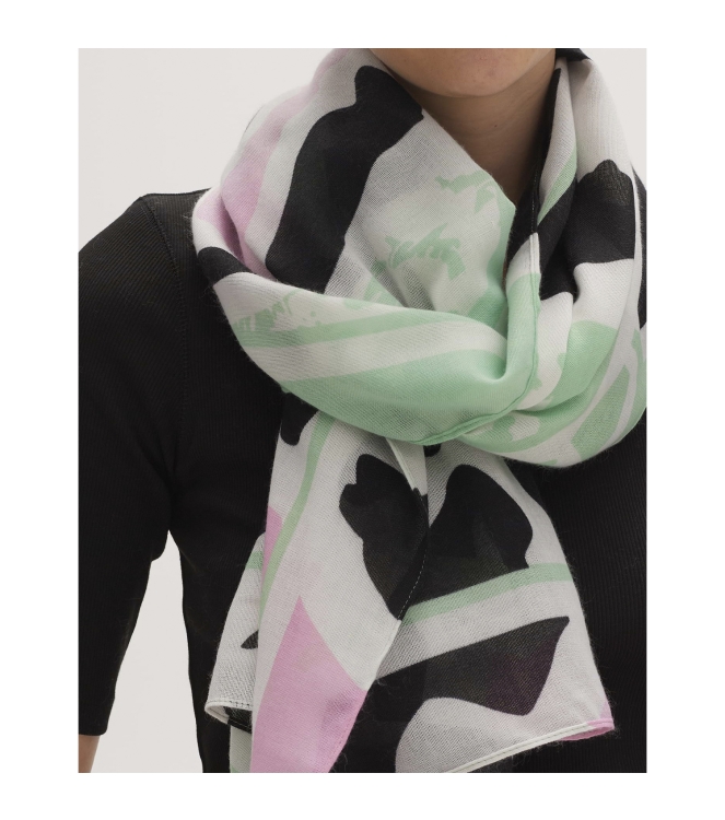 Opus Awali scarf 30002 Green Flash