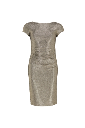 Swing Cocktailjurk goud jersey 810 Gold