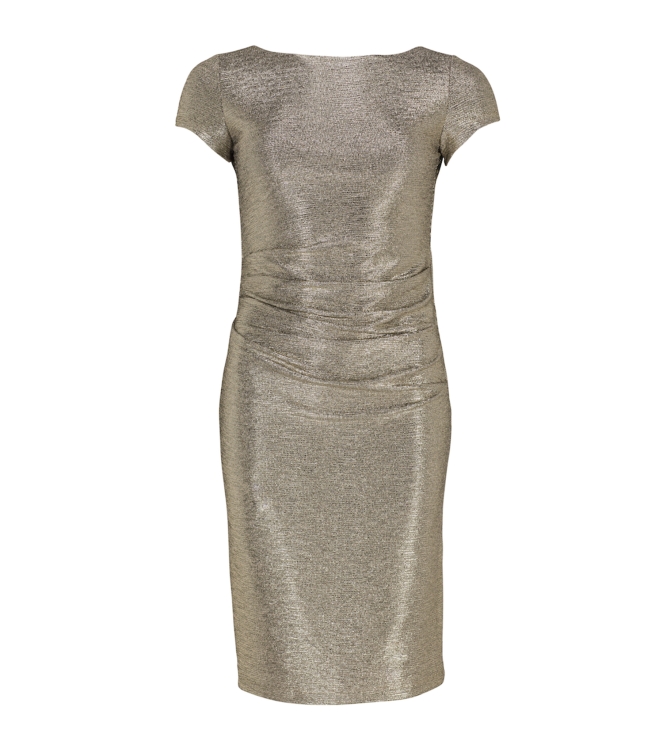 Swing Cocktailjurk goud jersey 810 Gold