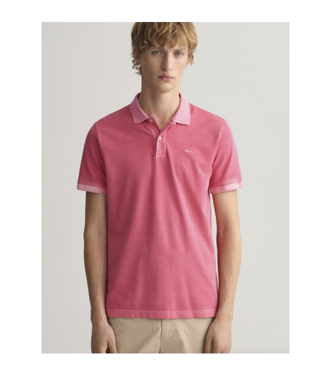 Gant SUNFADED PIQUE SS RUGGER 635 MAGENTA PINK