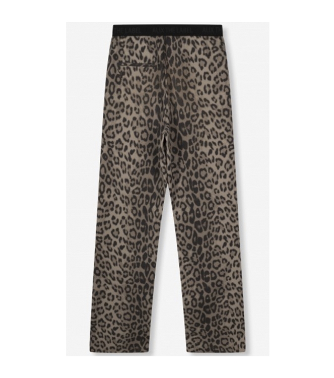 Alix the Label ladies woven animal suit pants 601 animal