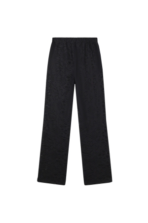 Alix the Label ladies knitted heavy lace pants 999 black