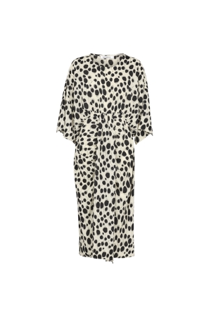 Co Couture Dorit pleat dress 199 bone