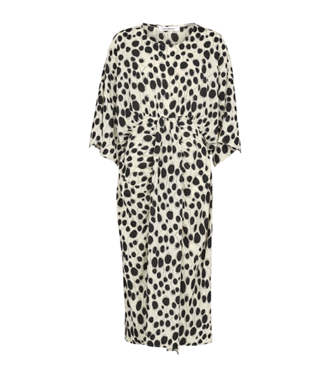 Co Couture Dorit pleat dress 199 bone