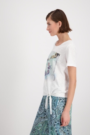 Monari T-Shirt weiss