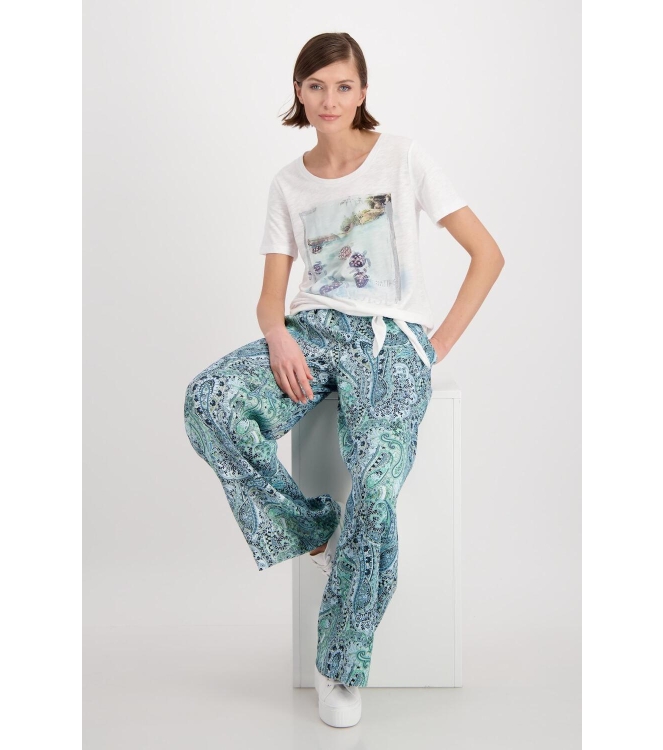 Monari T-Shirt weiss