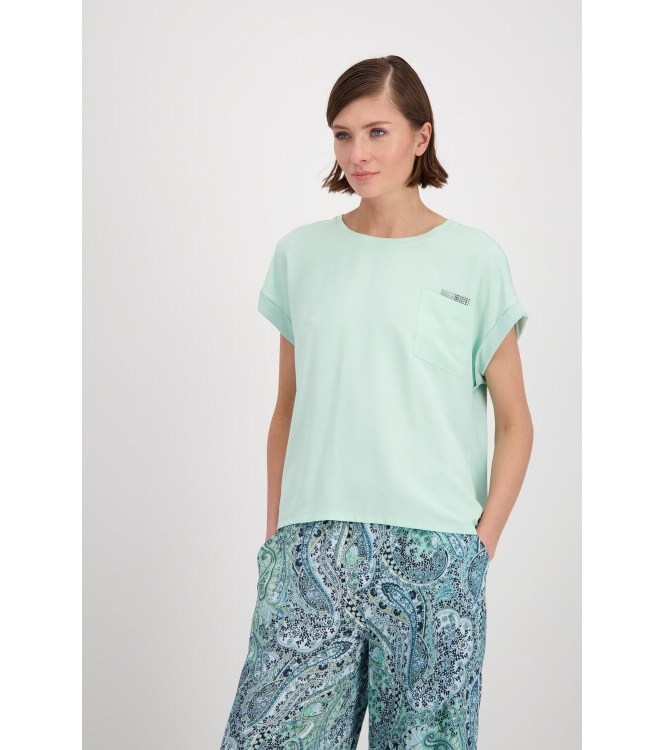 Monari Bluse 612 Fresh Mint