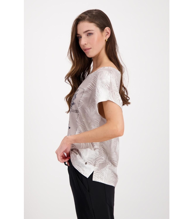 Monari T-Shirt 768 Bambus pattern
