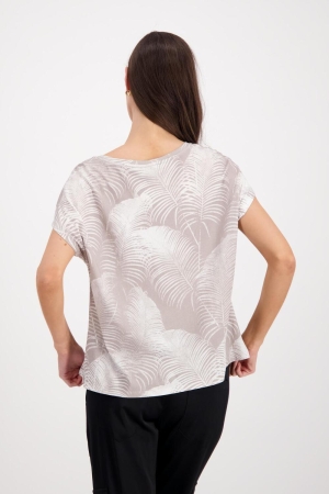 Monari T-Shirt 768 Bambus pattern