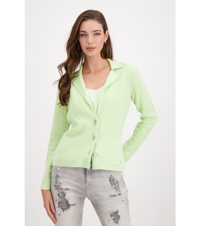 Monari Strickjacke 625 Pastel Green