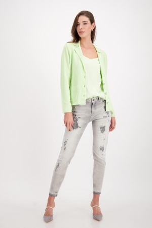 Monari Strickjacke 625 Pastel Green