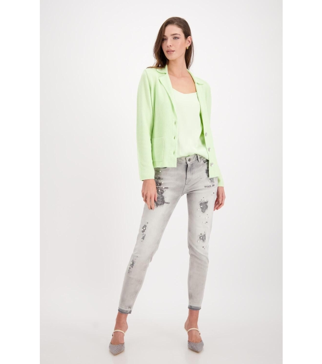 Monari Strickjacke 625 Pastel Green