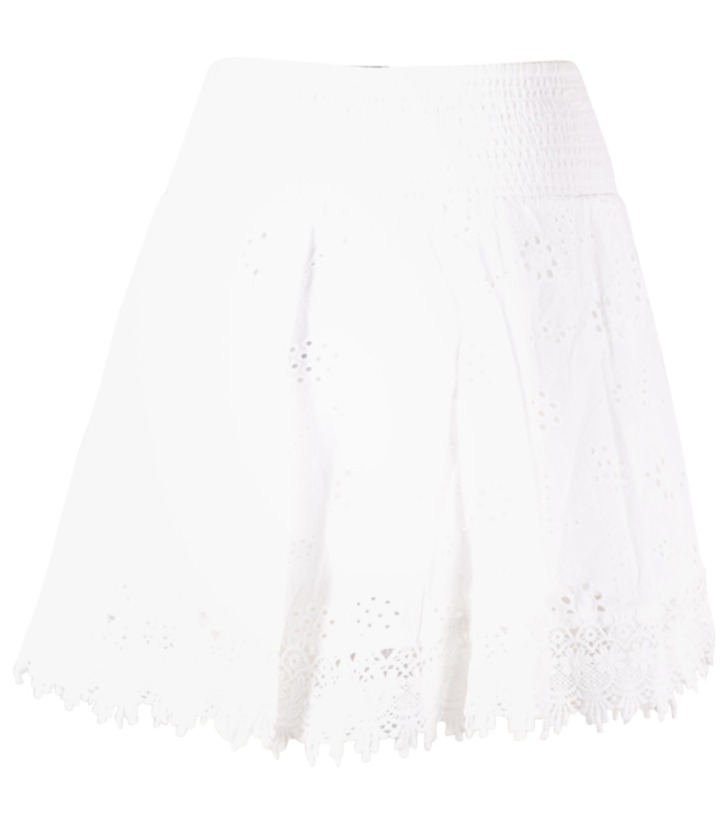 Guess Peggy mini skirt pure white