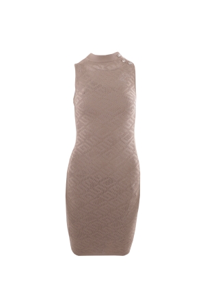 Guess Sl paula all over g logo dress Wet Sand