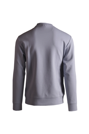 Paul and Shark Cotton sweatshirt with embossing log 363 Light blue